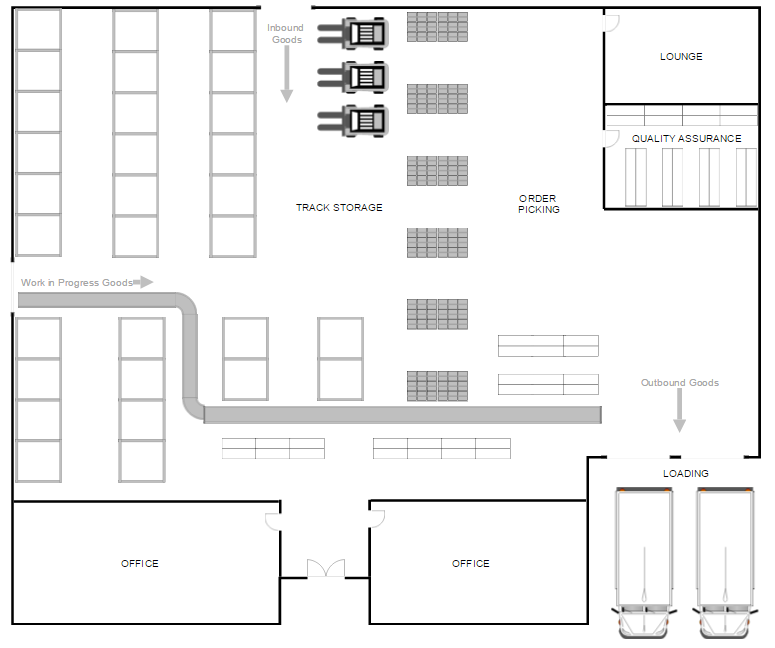 Visio Template For Warehouse Layout Download Lasopamad